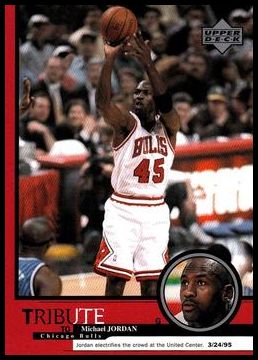 19 Michael Jordan (Electrifies the crowd 3-24-95)
